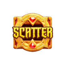 - สัญลักษณ์รูป Scatter Symbol ของสล็อต Treasures of Aztec