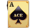 - สัญลักษณ์ ไพ่ Ace โพดำ สล็อต Super Ace