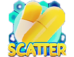 - สัญลักษณ์รูป Scatter Symbol ของสล็อต Lab 19 Mania