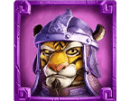 สัญลักษณ์เสือม่วง ของเกม Tiger Kingdom