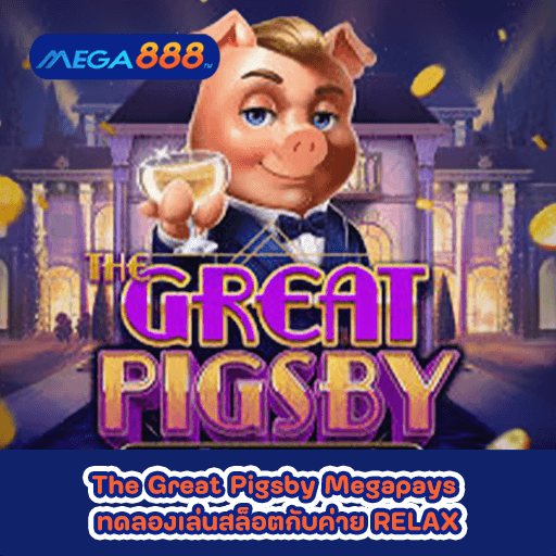 The Great Pigsby Megapays ทดลองเล่นสล็อตกับค่าย RELAX