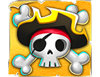 สัญลักษณ์รูป ไวด์ ของเกม Treasure Island