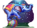 สัญลักษณ์ช้าง ของเกม Ecstatic Circus