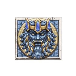 สัญลักษณ์เทพเจ้าโพไซดอน ของเกม Ancient Fortunes Zeus