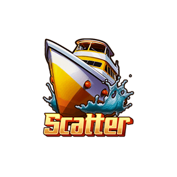 สัญลักษณ์รูป Scatter Symbol ของเกม Shark Hunter