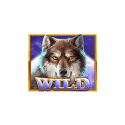 สัญลักษณ์รูปไวด์ ของเกม Wolf Legend Megaways