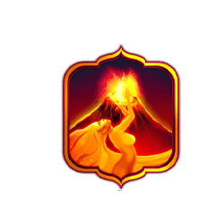 สัญลักษณ์ภูเขาไฟ ของเกม Volcano Riches